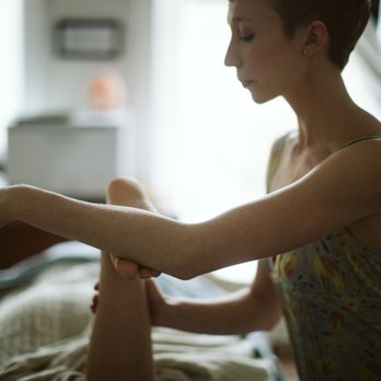 Kya Bliss, LMT - A myofascial stretch to assist a healthy connection between our weight and gravity. - Massage Therapy Near Me - Los Angeles, California Kya Bliss, LMT - A myofascial stretch to assist a healthy connection between our weight and gravity. - Massage Therapy Near Me - Los Angeles, California