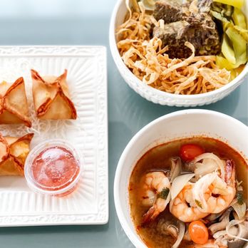 Thai Spice - biteofyourworld: Tom Yum Soup, Crab Rangoon, and Khao Soi with Stewed Beef - Thai Near Me - San Francisco, California Thai Spice - biteofyourworld: Tom Yum Soup, Crab Rangoon, and Khao Soi with Stewed Beef - Thai Near Me - San Francisco, California