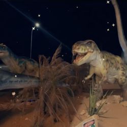 Steak 'n Shake - Dinosaur park