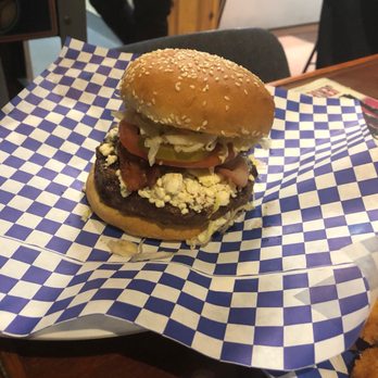 Broadway Cafe - Bacon bleu burger - Burgers Near Me - Big Bear City, California Broadway Cafe - Bacon bleu burger - Burgers Near Me - Big Bear City, California