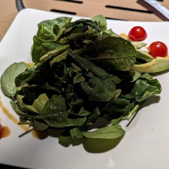 Katsu-ya of Japan - Spinach, asparagus and avocado salad - Sushi Bars Near Me - Appleton, Wisconsin
