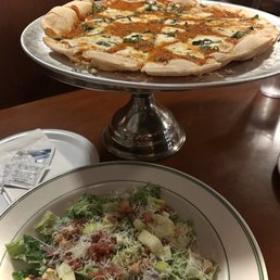 Large Margherita Rosa (14") - so good! & Kale Salad (with romaine)