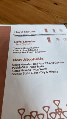 Menu photo 8 Slow Body Beer Tucson, AZ