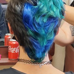 Sensational Hair - Awesome colored mohawk, by Kayla!!