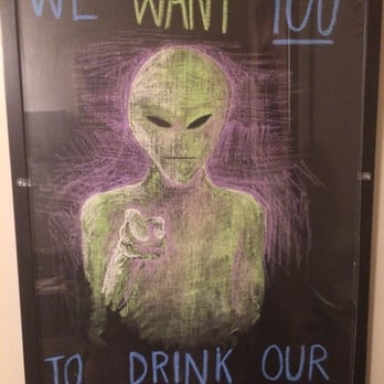 Grover's Mill Coffee House - Bathroom alien artwork - Coffee & Tea Near Me - West Windsor, New Jersey Grover's Mill Coffee House - Bathroom alien artwork - Coffee & Tea Near Me - West Windsor, New Jersey
