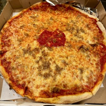Panatieri's Pizza & Pasta-Warren - Pretty okay sausage pie. Sauce was on the sweet side. The blob of sauce was odd - Pizza Near Me - Warren, New Jersey Panatieri's Pizza & Pasta-Warren - Pretty okay sausage pie. Sauce was on the sweet side. The blob of sauce was odd - Pizza Near Me - Warren, New Jersey