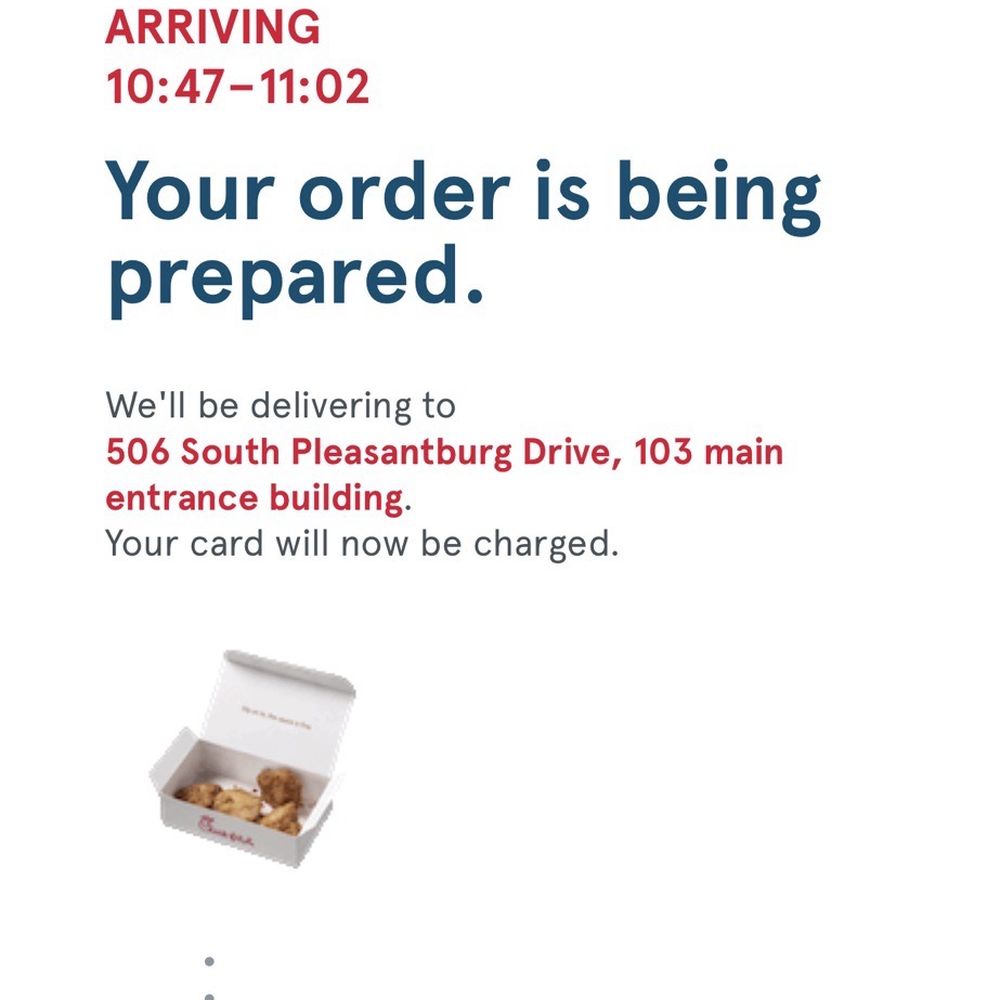 Chick-fil-A - Arrival Time - Fast Food Near Me - Greenville, South Carolina Chick-fil-A - Arrival Time - Fast Food Near Me - Greenville, South Carolina