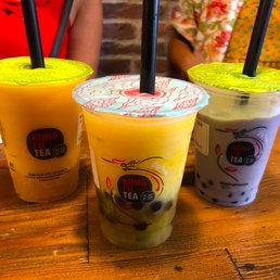 Taro Slush W/ Bubbles