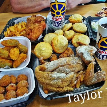 Captain Jay's - First ever visit to this local chain 20 locations, Loved the Chicken Catfish Jalapeno Poppers n Biscuits - Chicken Shop Near Me - Taylor, Michigan