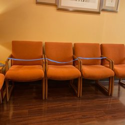 Paul S. Yi, D.D.S., P.A - Social distancing still in effect in the waiting area