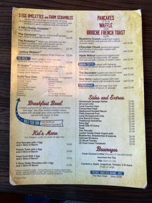 Menu photo 8 Cornerstone Asheville, NC