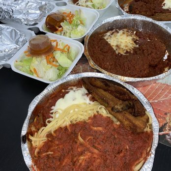 Pizza D'Oro - Friday special - Eggplant Parmigiana & Chicken Parmigiana with side salads & garlic bread! - Pizza Near Me - Costa Mesa, California Pizza D'Oro - Friday special - Eggplant Parmigiana & Chicken Parmigiana with side salads & garlic bread! - Pizza Near Me - Costa Mesa, California