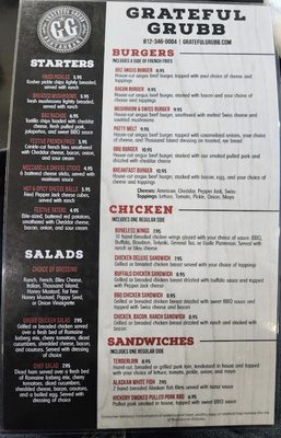 Menu photo 1 Grateful Grubb North Vernon, IN