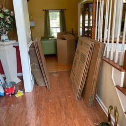 In and Out Movers - Supplies provided by us