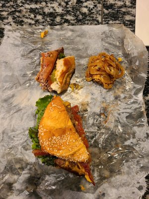 Photo of My Brother's Bar - Denver, CO, US. Shitty, greasy burger