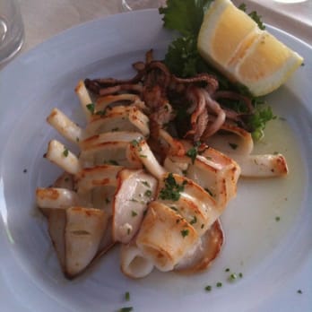 Panorama - Grilled Squid - amazing, fresh torsos and tentacles. - Pizza Near Me - Capri, NA