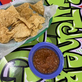 Butcher Boy Taco House - Crazy good (and spicy!) chips - Mexican Near Me - New Braunfels, Texas