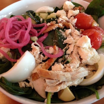 Cupcake Bakery - Chop salad with spinach. - Cupcakes Near Me - Eagan, Minnesota