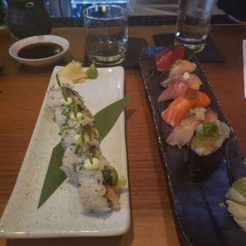 Roka Akor - Chicago - Modern Nigiri Selection and Hamachi Serrano Chili Maki. - Sushi Bars Near Me - Chicago, Illinois Roka Akor - Chicago - Modern Nigiri Selection and Hamachi Serrano Chili Maki. - Sushi Bars Near Me - Chicago, Illinois