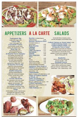 Menu photo 3 El Rancho Grande Greenville, KY
