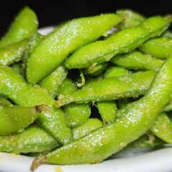 K Sushi Bar and Grill - Garlic Edamame