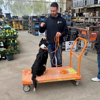 Udo K9 - Mike with Oakley at Home Depot - Pet Training Near Me