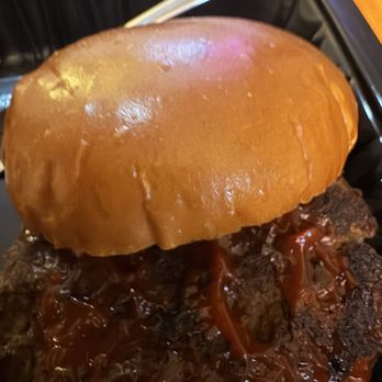 CharBar No 7 - A delicious burger with just ketchup well done - American Near Me - Charlotte, North Carolina