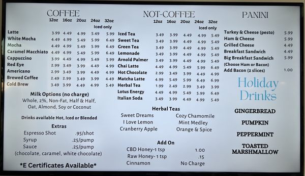 Menu photo 2 Sweet Tea & Coffee Cafe Surprise, AZ Menu photo 2 Sweet Tea & Coffee Cafe Surprise, AZ
