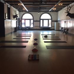 Hoboken Hatha Yoga - Relaxation Guaranteed - A glimpse of the studio.