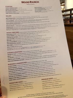 Menu photo 3 Wood Ranch Manhattan Beach Manhattan Beach, CA Menu photo 3 Wood Ranch Manhattan Beach Manhattan Beach, CA