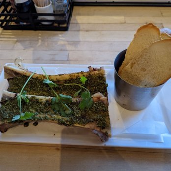 Shank & Bone - Bone marrow and banh mi crostinis - Vietnamese Near Me - San Diego, California Shank & Bone - Bone marrow and banh mi crostinis - Vietnamese Near Me - San Diego, California