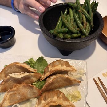 Sushi Kokoro - SPICY GARLIC GREEN BEAN & GYOZA - Japanese Near Me - Monterey Park, California