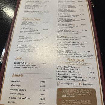 Zadna Grill - Mediterranean Near Me - Redwood City, California
