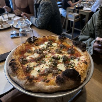 Delarosa Marina - Fennel sausage pizza - Italian Near Me - San Francisco, California