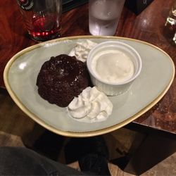 The Wolf & Hound - Chocolate Lava Cake