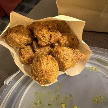 Hummus Republic - Side of falafel. - Mediterranean Near Me - Avon, Indiana