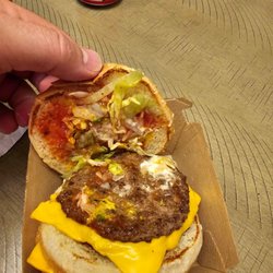 McDonald's - Supposed to be a Big Mac it's a double cheeseburger pretending to be a Big Mac....