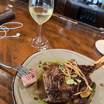 Osteria Forto - Bone in veal chop al Pepe! - Italian Near Me - O'Fallon, Missouri Osteria Forto - Bone in veal chop al Pepe! - Italian Near Me - O'Fallon, Missouri