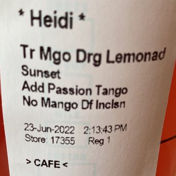 Starbucks - Here is the order. Get it. - Coffee & Tea Near Me - Ramona, California Starbucks - Here is the order. Get it. - Coffee & Tea Near Me - Ramona, California