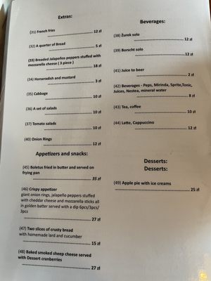 Menu photo 1 Golonkarnia Kraków, MA