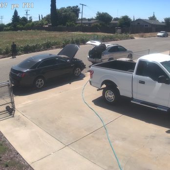 Baymechanicz - He dumped the old coolant across the street - Auto Repair Near Me - LOS BANOS, California