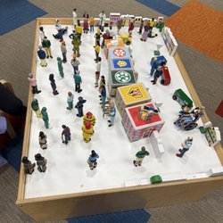 Upper St Clair Library - Play room table