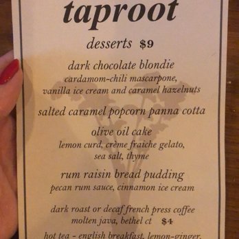 Taproot - New American Near Me - Norwalk, Connecticut