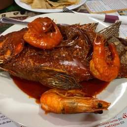 Mojjara with ala diabla sauce. Not too spicy. Just right for me but others may feel spicy.