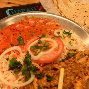 Chapati - Paneer Tikka Masala and Ginger Butter Chicken Combo - Indian Near Me - Indianapolis, Indiana Chapati - Paneer Tikka Masala and Ginger Butter Chicken Combo - Indian Near Me - Indianapolis, Indiana
