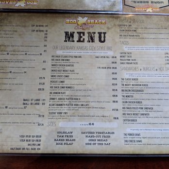 Hog Shack Cook House - Food menu - Barbeque Near Me - Richmond, British Columbia Hog Shack Cook House - Food menu - Barbeque Near Me - Richmond, British Columbia