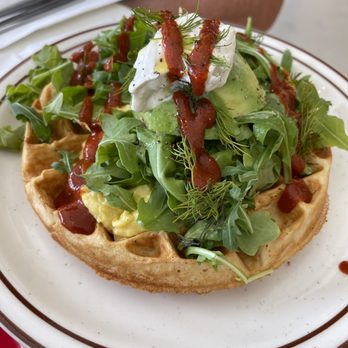 Project Coffee - Savory Waffle - Coffee & Tea Near Me - Sarasota, Florida