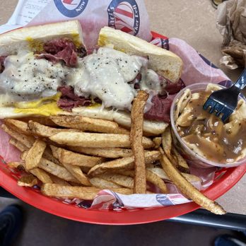 Jack's New Yorker Deli - Peachtree Pastrami (PT), French Fries, Pasta Salad - Delis Near Me - Smyrna, Georgia Jack's New Yorker Deli - Peachtree Pastrami (PT), French Fries, Pasta Salad - Delis Near Me - Smyrna, Georgia