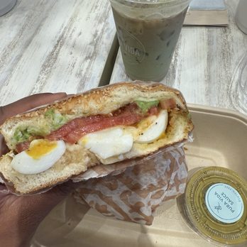 Pura Vida Miami - PERFECT EGG SANDWICH - Breakfast & Brunch Near Me - Miami, Florida Pura Vida Miami - PERFECT EGG SANDWICH - Breakfast & Brunch Near Me - Miami, Florida