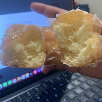 Sunrise Donuts - Inside Classic Glaze Donut - Donuts Near Me - Long Beach, California Sunrise Donuts - Inside Classic Glaze Donut - Donuts Near Me - Long Beach, California